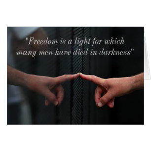 Freedom is a light....... cards
