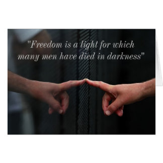 Freedom is a light....... cards