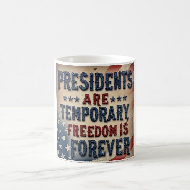 Freedom Is Forever Travel Coffee Mug (Center)
