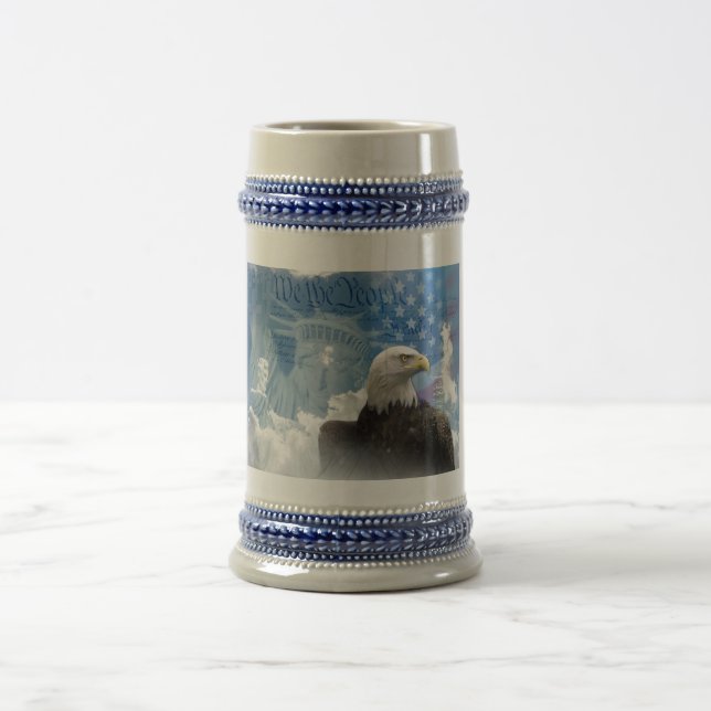 Freedom Is Not Free Beer Stein (Center)