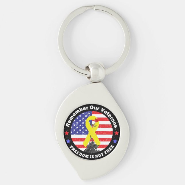 FREEDOM IS NOT FREE KEYCHAIN (Front)