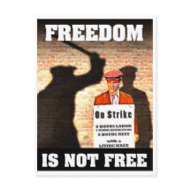 Freedom is Not Free -- Pro-Union Poster