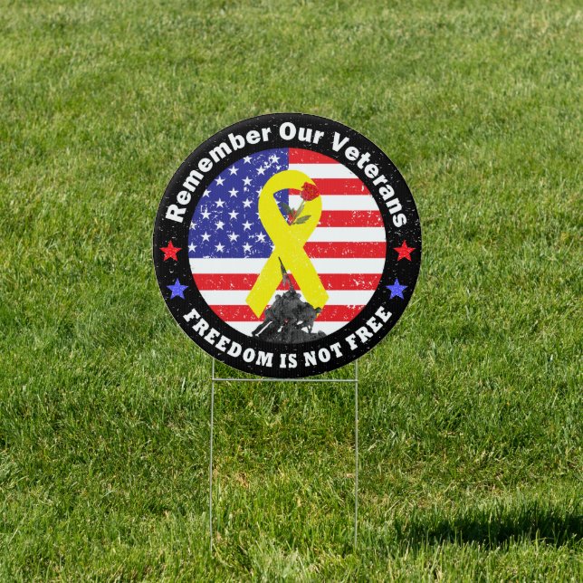 FREEDOM IS NOT FREE SIGN (Insitu)