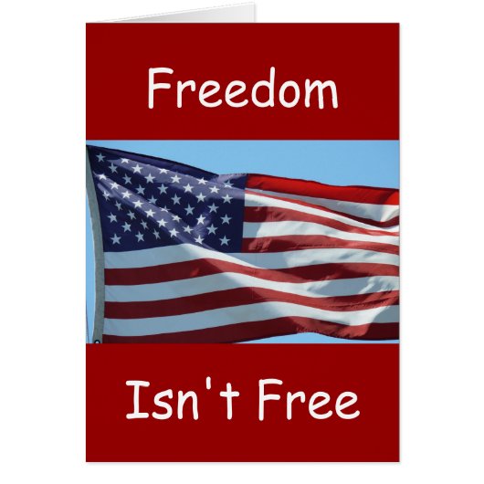 Freedom Isn't Free (Front)