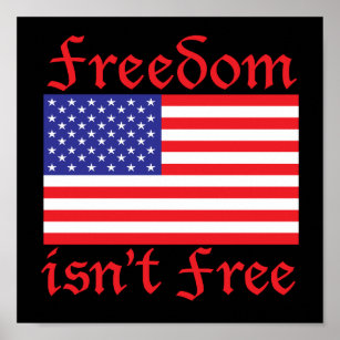 Personalized Freedom Isnt Free Gifts on Zazzle