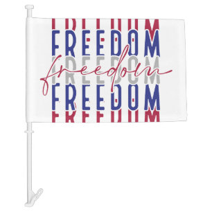 Freedom Kamala Harris Car Flag