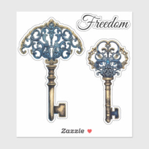 Freedom Keys Sticker