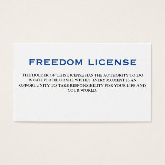Freedom License