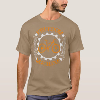 Freedom Machine E-Bike Mountain Bike Biker Cycle T-Shirt