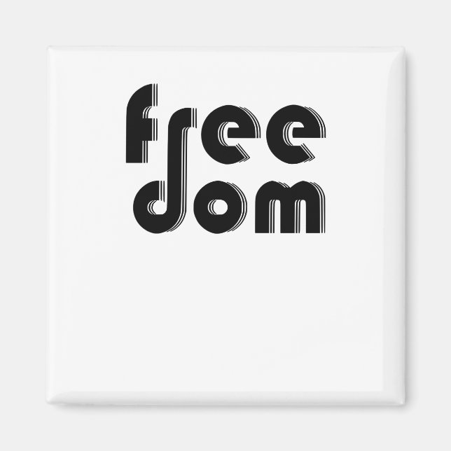 freedom magnet (Front)