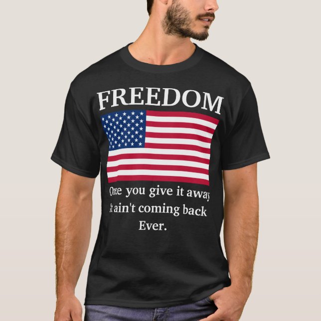 Freedom (M's dark) T-Shirt (Front)