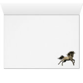 Freedom Mustang 5"x7" Card, wht envelopes incl (Inside Horizontal (Bottom))