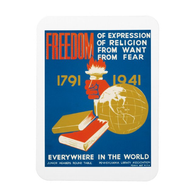 Freedom of Expression Magnet (Vertical)