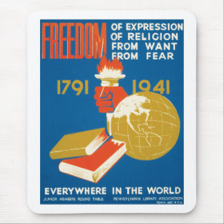 Freedom of Expression Mouse Pad
