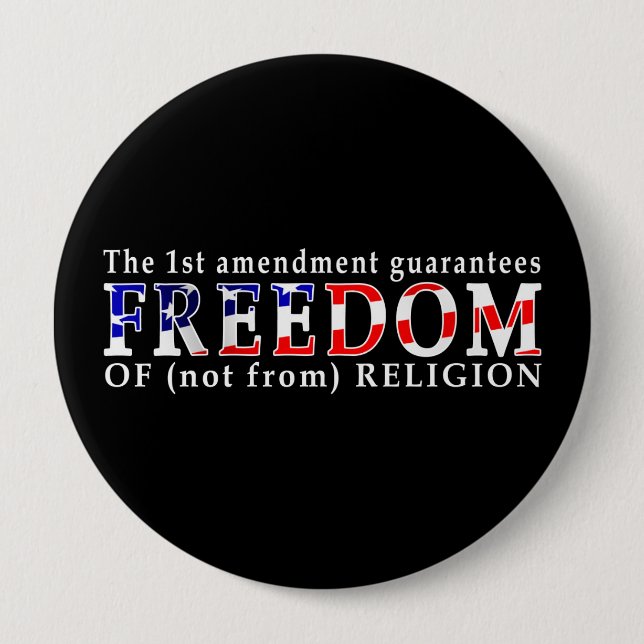 Freedom of Religion buttons (Front)