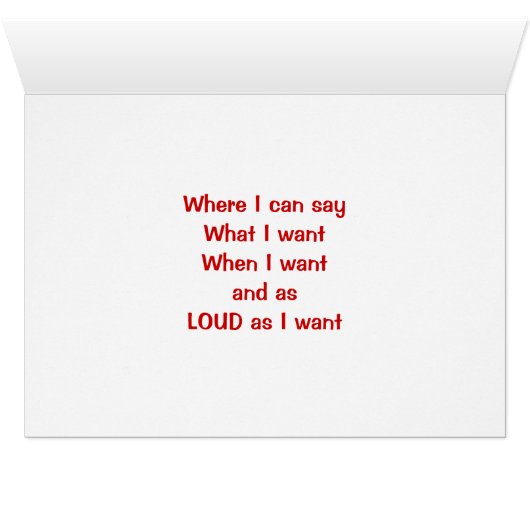 Freedom of Speech (Inside Horizontal (Bottom))