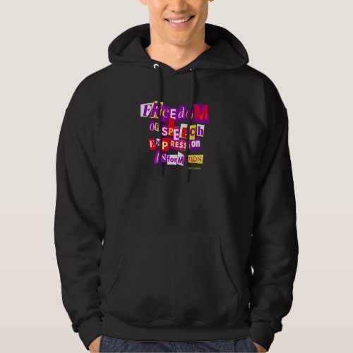 Freedom Of Speech Expression Information Pullover