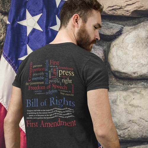 Freedom of Speech First Amendment Free Press T_Shirt