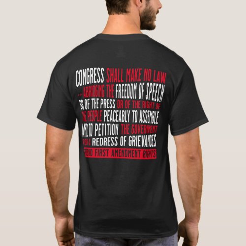 Freedom of Speech First Amendment Rights T_Shirt