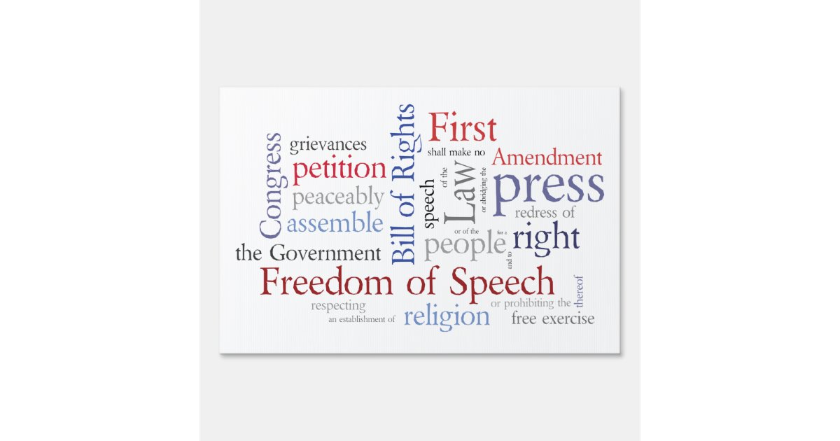 what amendment is freedom of speech yahoo