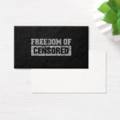 Freedom of Speech Maybe Not (Desk)
