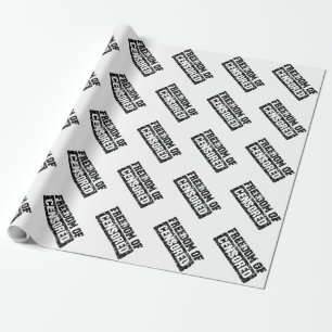 Freedom of Speech Maybe Not Exactly Wrapping Paper