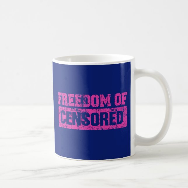 Freedom of Speech Maybe Not So Coffee Mug (Right)