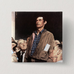 Freedom Of Speech Pinback Button