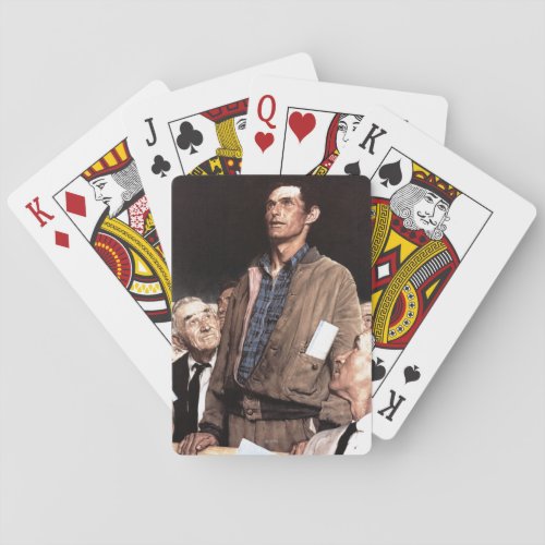 Freedom Of Speech Playing Cards