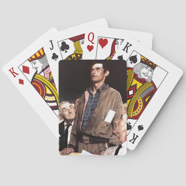 Freedom Of Speech Poker Cards (Back)