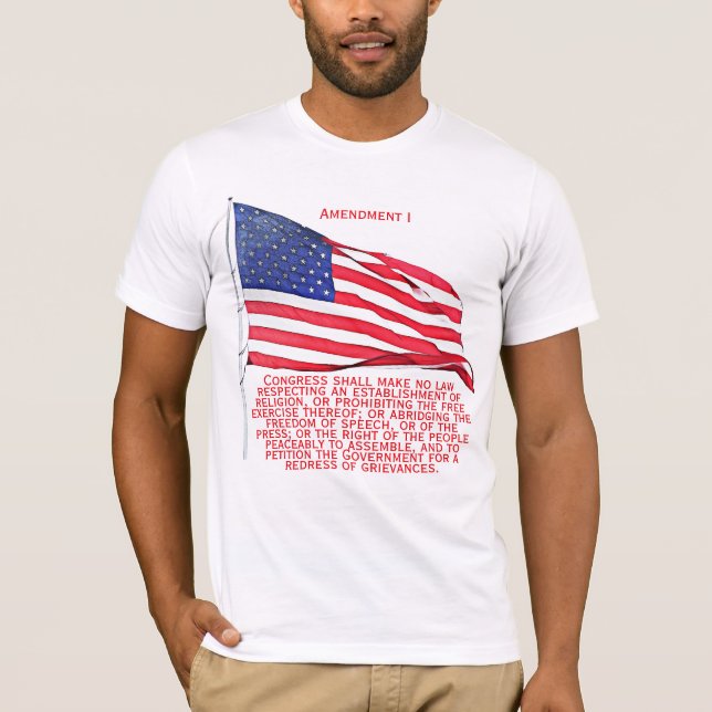 FREEDOM OF SPEECH T-Shirt (Front)