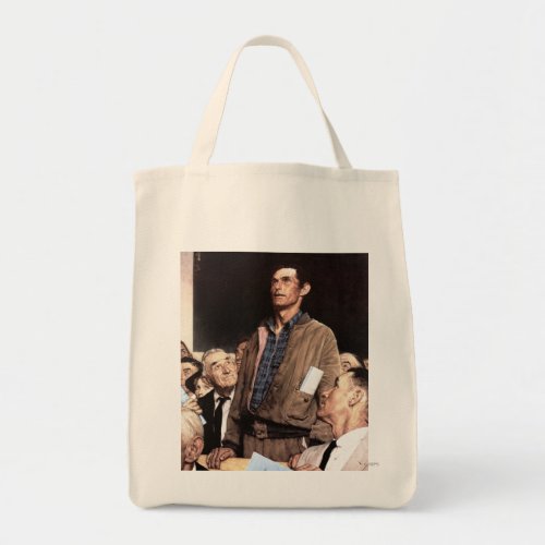 Freedom Of Speech Tote Bag