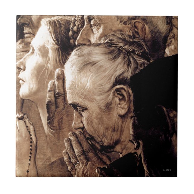 Freedom of Worship Ceramic Tile (Front)