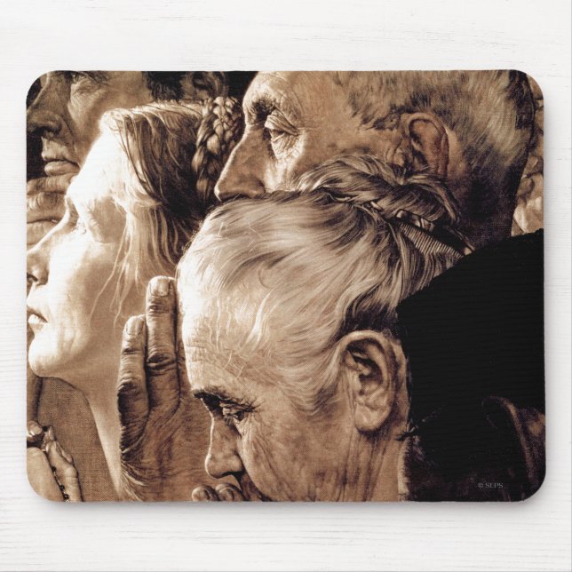 Freedom of Worship Mouse Pad (Front)