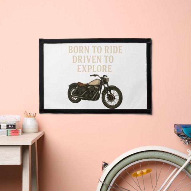 Freedom on Two Wheels Pennant (Insitu 2)