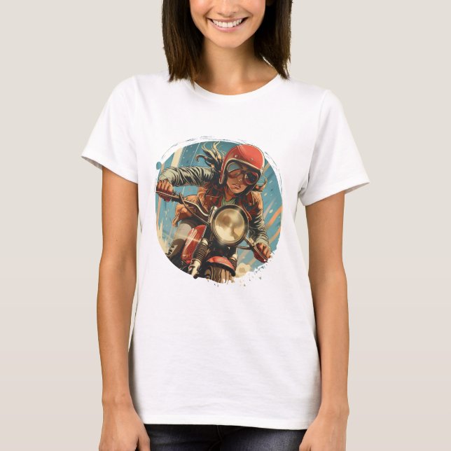 Freedom on Wheels T-Shirt (Front)