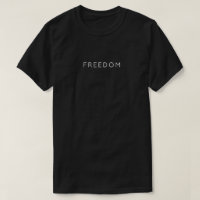 Freedom– One Word Minimalist Quote 