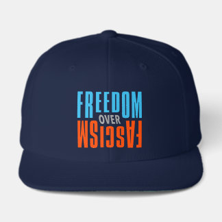 Freedom Over Fascism Hat - Dark