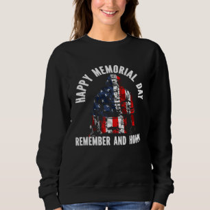 Freedom Patriotic Veteran USA Flag American Memori Sweatshirt