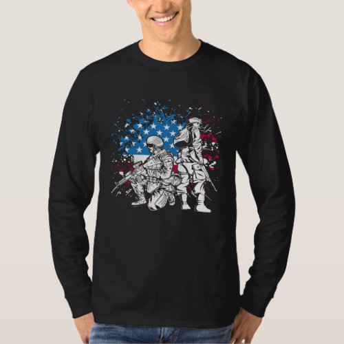 Freedom Patriotic Veteran USA Flag American Memori