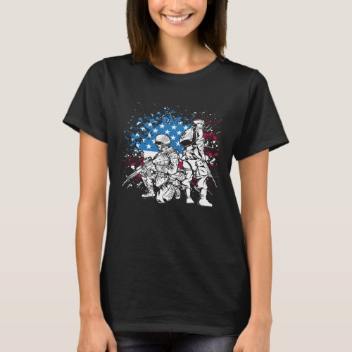 Freedom Patriotic Veteran USA Flag American Memori