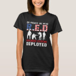 Freedom Patriotic Veteran USA Flag American Memori T-Shirt