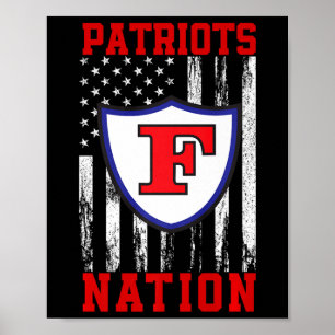 Freedom Patriots Logo Nation Hs Poster