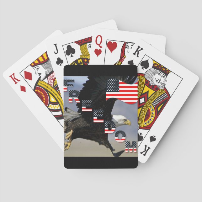 freedom poker cards (Back)
