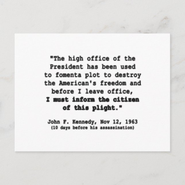 Freedom Postcard (Front)