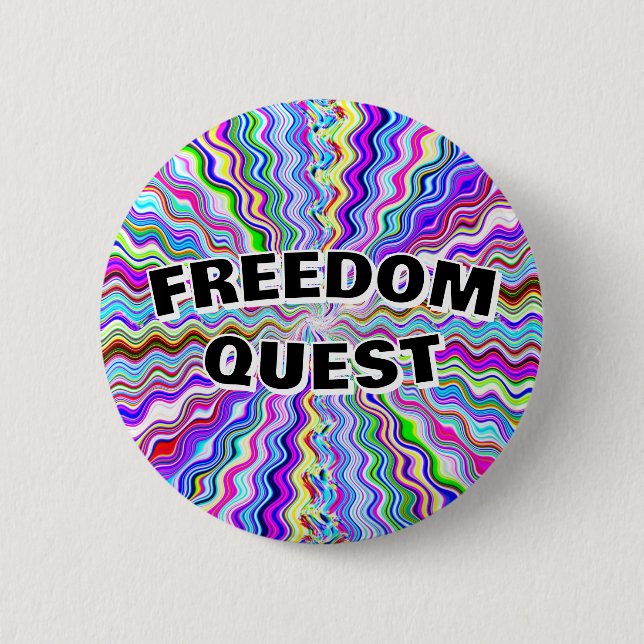 Freedom Quest Button (Front)