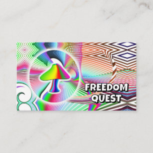 FREEDOM QUEST ( you may change the words ) Business Card