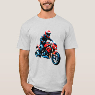 🏍️ Freedom Ride Motorcycle Rider Urban Lifestyle  T-Shirt