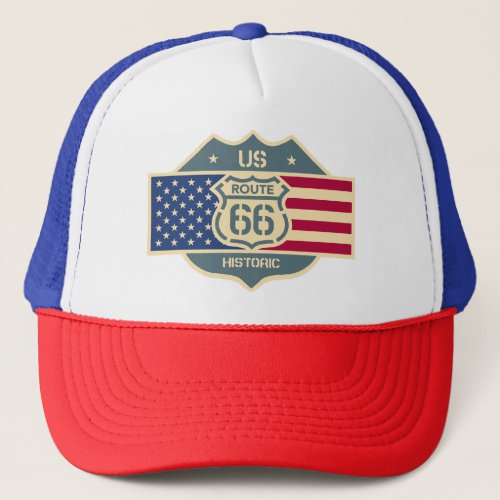 Freedom Ride USA Independence Day Trucker Hat Trucker Hat