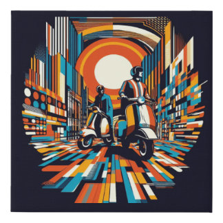 'FREEDOM RIDER' ( 2 of 3 ) Faux Canvas Print